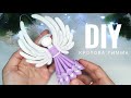 Ангел из фоамирана 😇 Новогодние игрушки своими руками 🎄 DIY Christmas Angels Foam EVA