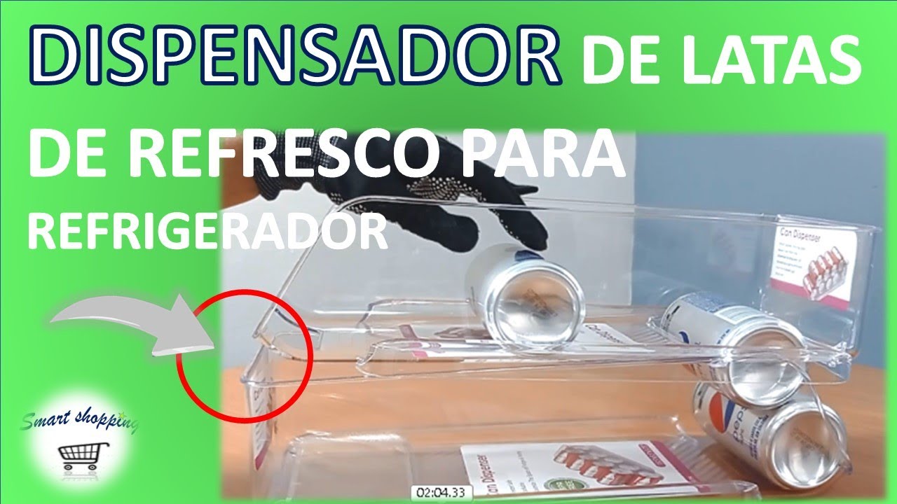 Dispensador de latas refrigerador Organizador nevera Sistema