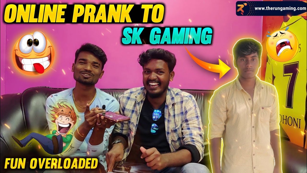 Online Exam Prank To Sk Gaming Gaming Tamilan sk Gaming run Gaming