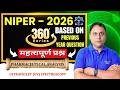 L-31 - NIPER JEE 2026 | Pharmaceutical Analysis: Ultraviolet (UV) Spectroscopy | 360 Series #niper