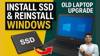 How to Install SSD & Fresh Windows on Old Laptop | Speed Boost in 2025
