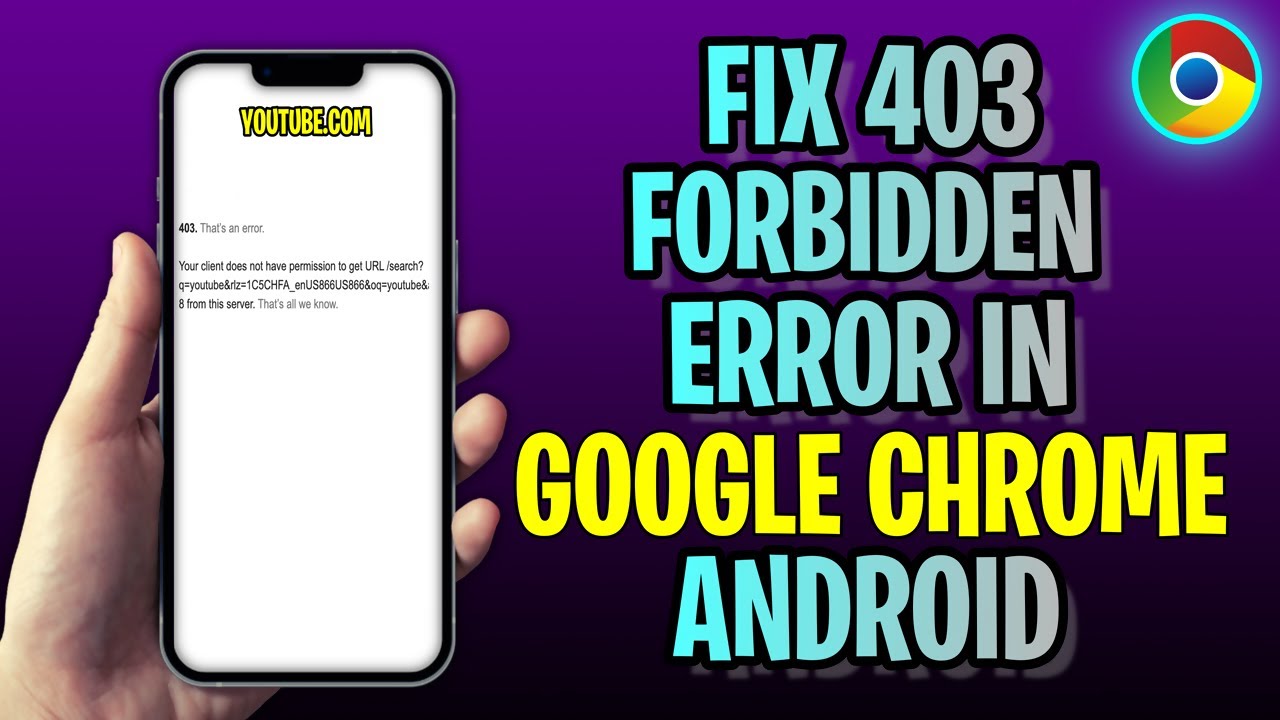 Error forbidden realme 1.0