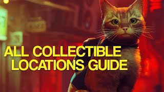 Stray - All Collectibles Locations Guide - B-12 Memories, Badges, Music Sheets, Drinks & Scratches