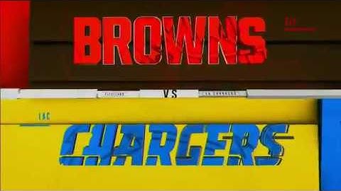 NFL on CBS intro 2017 CLE@LAC