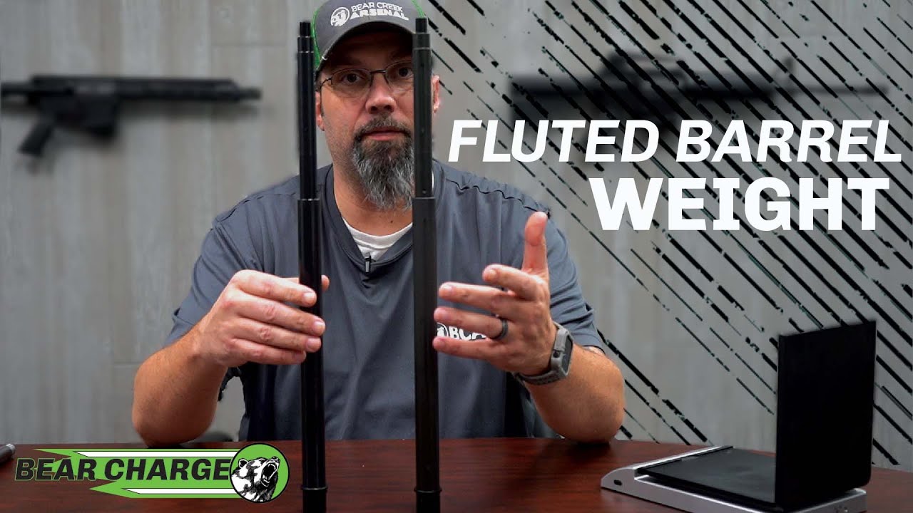 How Much Lighter is a Fluted Barrel? YouTube
