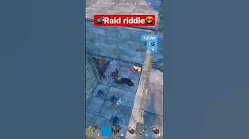 Raid riddle 🛢 Rust Console 🎮 PS4, Xbox