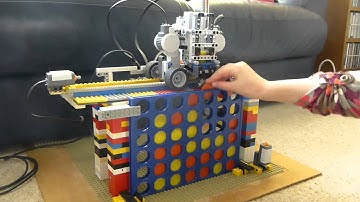 Connie - Lego Mindstorms robot plays Connect 4