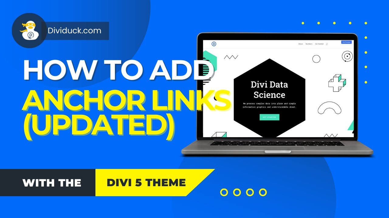 How to add Anchor Links in Divi 5 UPDATED