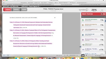 Originality Check Tutorial