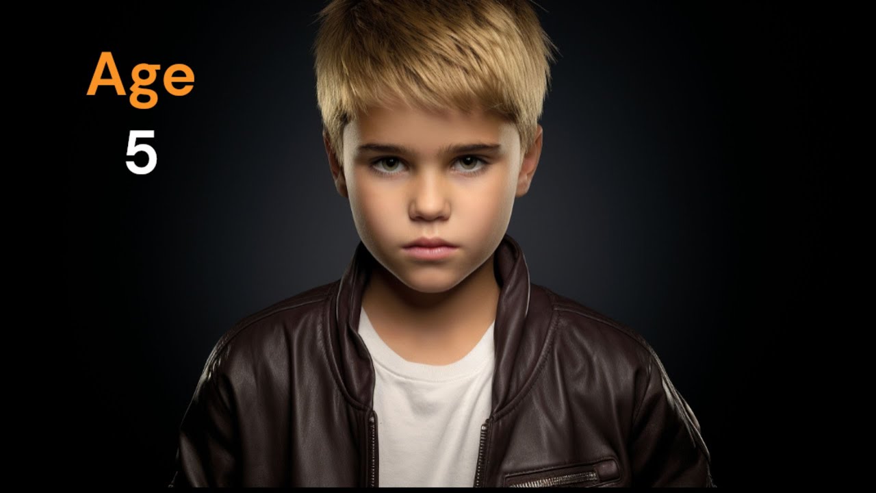 Made by AI - Justin Bieber Age Evolution (0-100) - YouTube