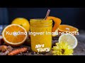 Kurkuma Ingwer Immune-Shots selber machen - Vitamin C