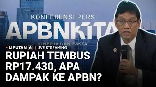 🔴 LIVE | Menkeu Purbaya Update Realisasi APBN 2026