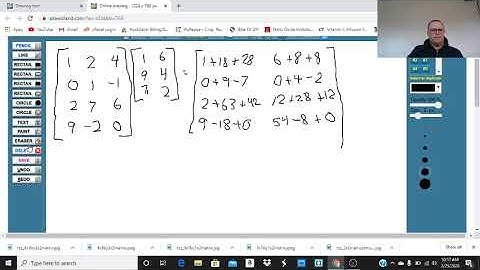 Multiplying a 4 x 3 Matrix by a 3 x 2 Matrix