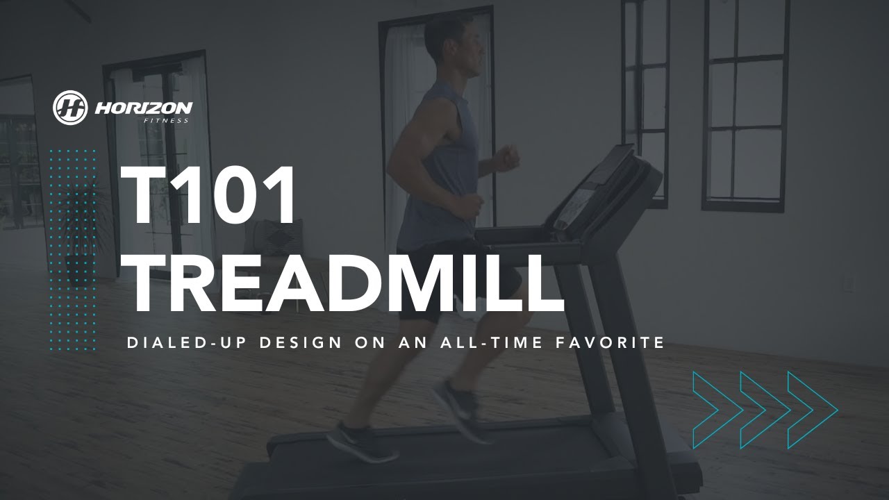 Horizon Fitness | Treadmill | T101 - YouTube