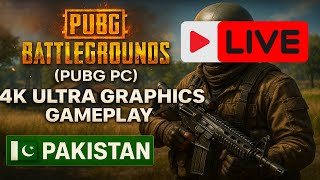 Live Playerunknowns Battlegrounds Pubg Pc 4K Ultra Graphics Gameplay Pakistan