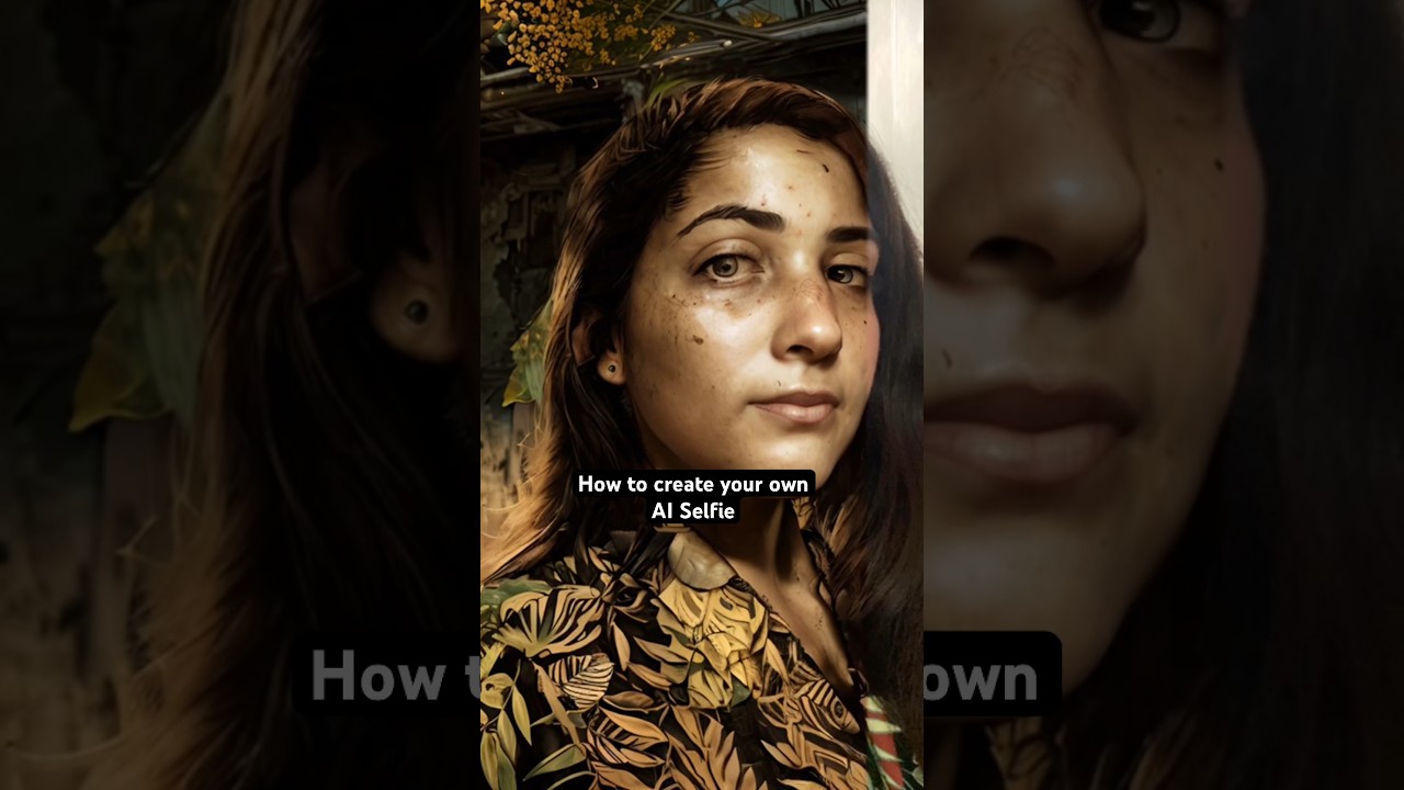 How to create your own AI Selfies before and after videos 💫 