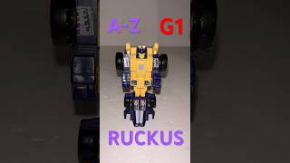 #G1transformers A to Z - Ruckus #transformers #wow #transformersg1 #80s #toys #nostalgia #awesome
