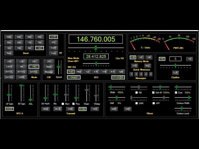 CatTouch for FT-710 FT-991 FT-991A FTdx10 FTdx101D FTdx101MP - YouTube