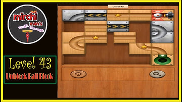 Unblock Ball-Block Puzzle || Level - 43 || Walk Through