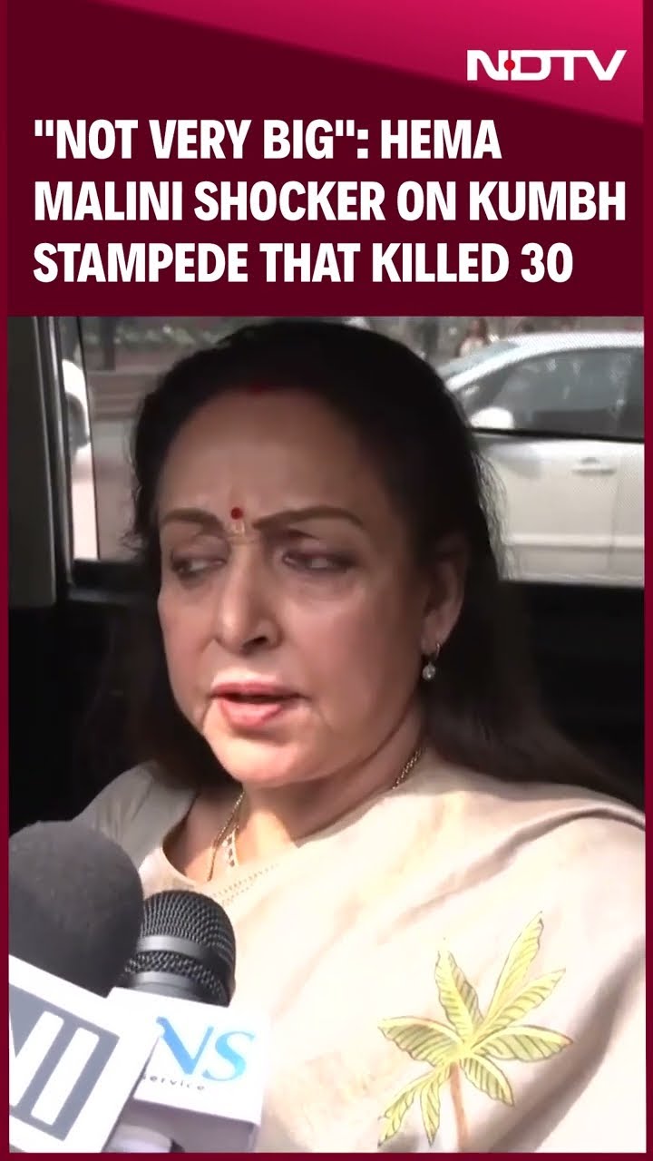 Hema Malini Shocker On Kumbh Stampede That Killed 30