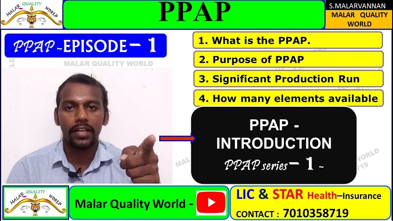 PPAP Series EPISODE 01 PPAP Introduction What Is The PPAP List PPAP Series EPISODE 01 PPAP Introduction What Is The PPAP List
