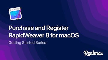 How to Purchase & Register RapidWeaver 8