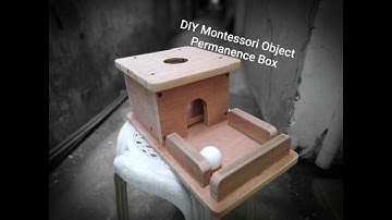 DIY Montessori Object Permanence Box