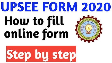 HOW TO FILL UPSEE FORM 2020 || UPSEE FORM 2020 || HOW TO FILL UPSEE APPLICATION FORM 2020
