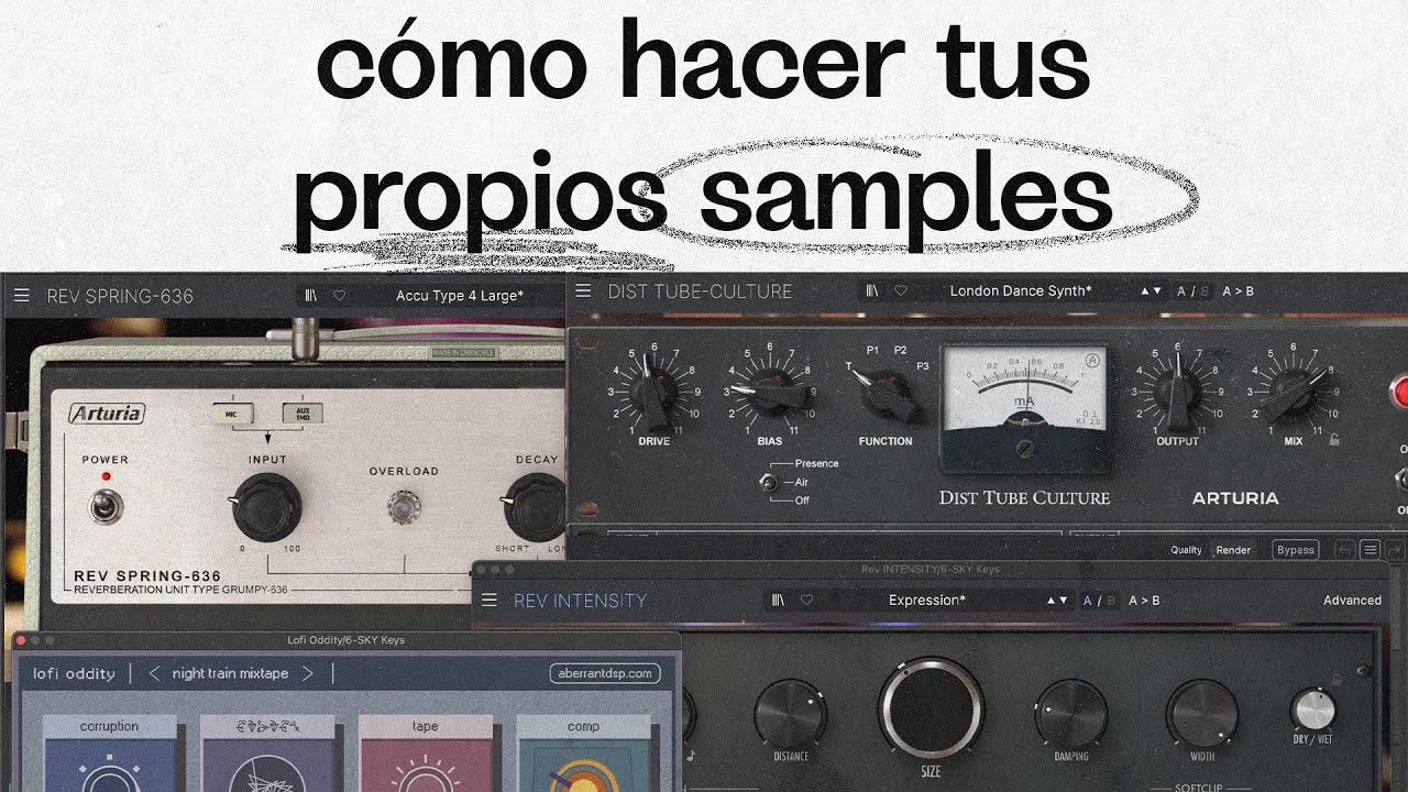 cómo hacer samples y texturas épicos