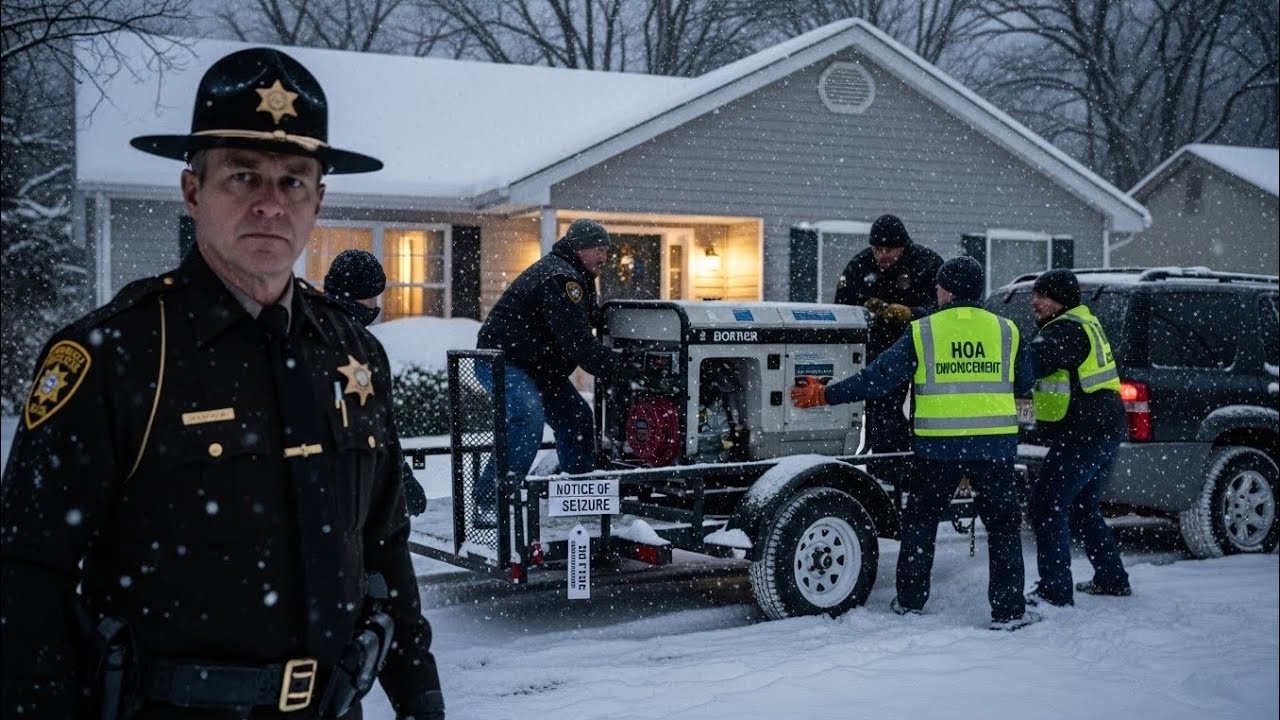 HOA Seized My Generator During a Winter Storm — They Didn’t Know I’m the County Sheriff
