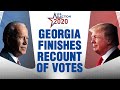 US Election 2020: Georgia finishes recount of votes, confirms Biden victory | World News
