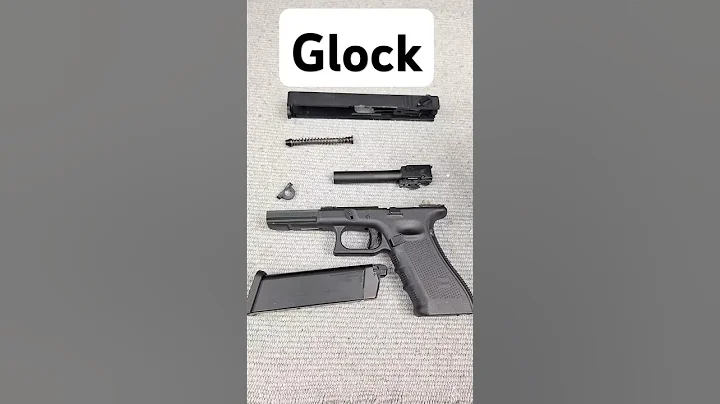 Assembling a Disassembled Glock 18c Airsoft Pistol | Step-by-Step Rebuild #airsoft #cap