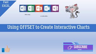 How to create  Dynamic Charts Using OFFSET to Create Interactive Charts, Update Automatically, excel
