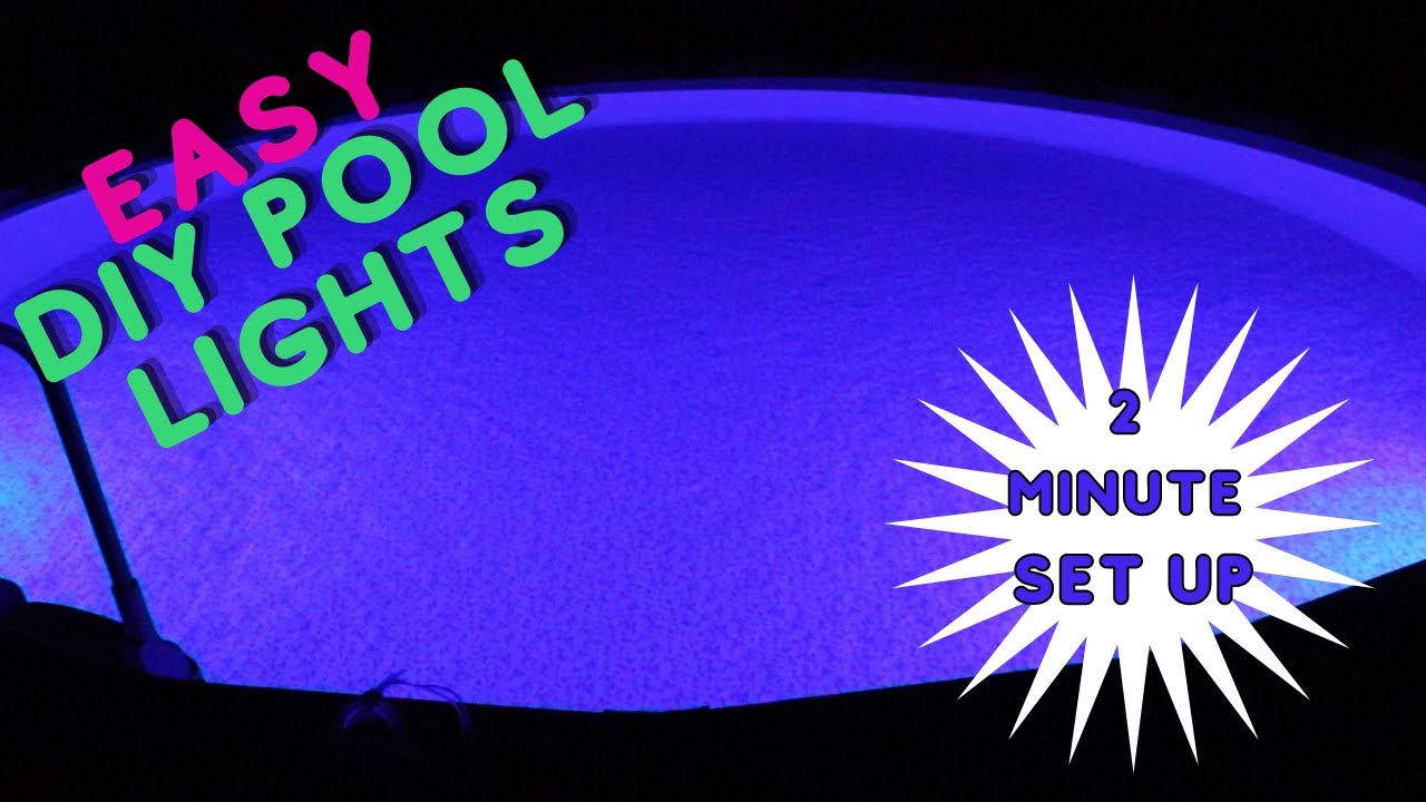 LyLmLe LED Pool Lights II Great Addition To Your ABOVE GROUND POOL