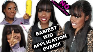 Let's Not Customize Today Sis! Quickest, Easiest Wig Application Ever w/ Cheat Code! | African Mall screenshot 5