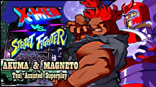 【TAS】X-MEN VS STREET FIGHTER - BOSS TEAM (AKUMA & MAGNETO)