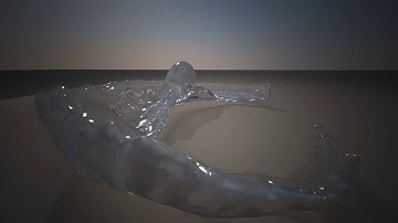 #realflow #3dsmax #aftereffects  Real-flow Simulation| Wave simulation