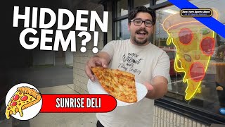 Is This A Hidden Connecticut Gem! | Sunrise Deli Pizza Review