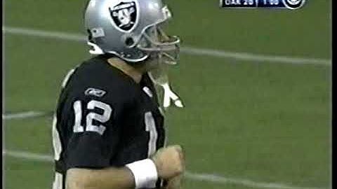 1/19/03   Tennessee Titans  at  Oakland Raiders   AFC Title Game