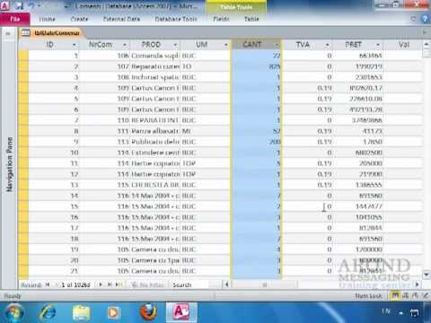 Using Access 2010 - Create a Record-Level Validation Rule