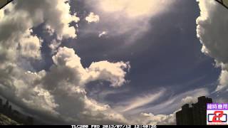 天際舞者5-蘇力颱風前一天 20130712 (Typhoon Time Lapse before the Typhoon day)