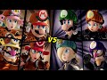 Mario Strikers: Battle League - Team Mario (Samurai) vs. Team Luigi (Knight) - Hard CPU