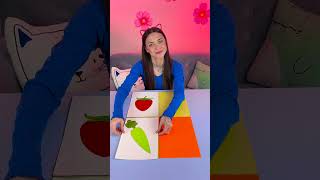 🍎 Fruits and Vegetables Color Quiz for Kids #learning