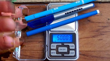 How to calibrate (& miscalibrate) a digital pocket scale