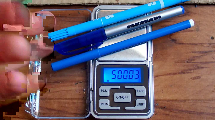 How to calibrate (& miscalibrate) a digital pocket scale