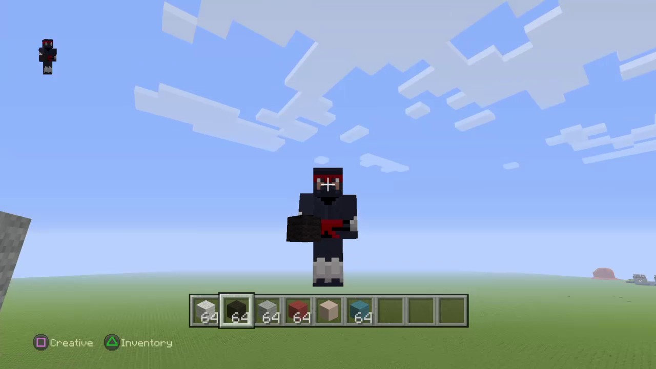 How to make a ninja skin in minecraft YouTube