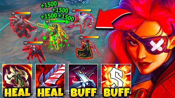 So Samira is basically invincible with these buffs... (THIS HEALING IS CRAZY)