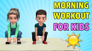 Morning Kids Workout: Wake Up Exercises image