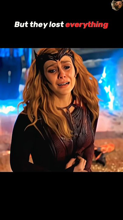 They lost everything😢💐#marvel #mcu #avengers #doctorstrange #thor #wanda #spiderman #ironman