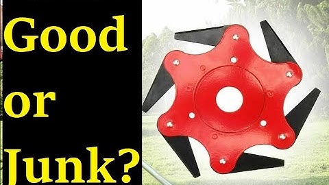 Are "6 Teeth" Brush Cutter Trimmer Heads a Waste of Money?